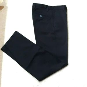 Men's Black Dockers Slim-fit Pants, Size 28x32